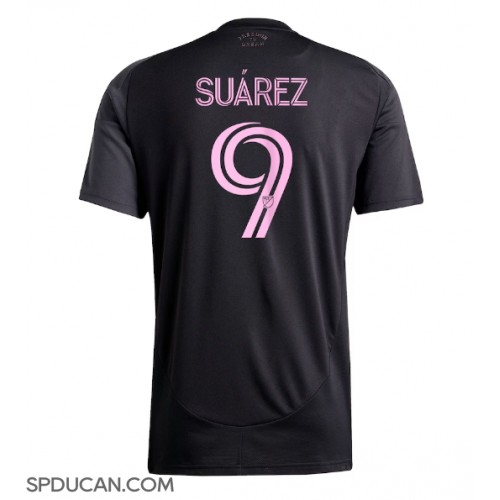Muški Nogometni Dres Inter Miami Luis Suarez #9 Gostujuci 2025-26 Kratak Rukav